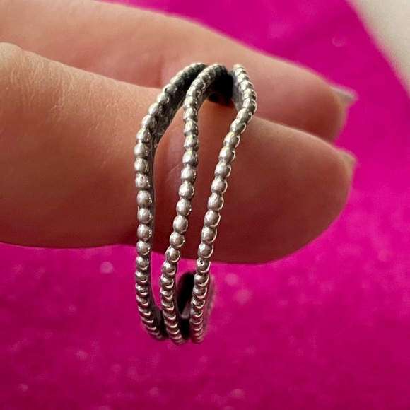 Or Paz Sterling Silver 1" Round Hoop Earrings - Picture 9 of 13